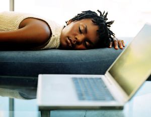 black-woman-sleeping